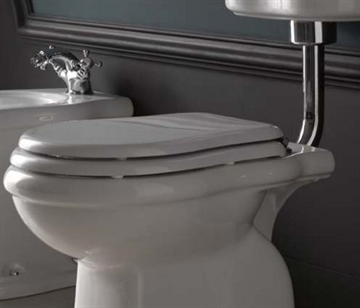 Royal Contea toiletsæde hvid